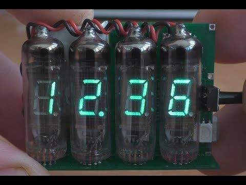 Image of IV-3A Indicator VFD Nixie Tubes Vintage Display Digital for Vintage DIY Clock 6pcs Set