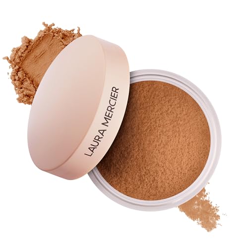 Laura Mercier Translucent Loose Talc-Free Setting Powder Ultra-Blur, 16HR Hydrating Wear, Natural Finish, Hyaluronic Acid-Infused, Normal to Dry & Mature Skin