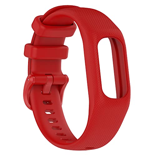 Image of 3PCS Soft Silicone Bands Compatible with Garmin Vivosmart 5 Straps Replacement Wristbands Bracelet Band Case Cover for Women Men, Small /Large Size