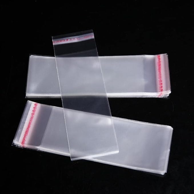 Avanti Creations Ideal for Packing Plastic polythene Clear Bags Small Size Pouches Transparent Self Adhesive BOPP Bags for Jewellery Packing 3X7 INCHES Pack of (150) (B0D8QFBHTT) Amazon Price History, Amazon Price Tracker