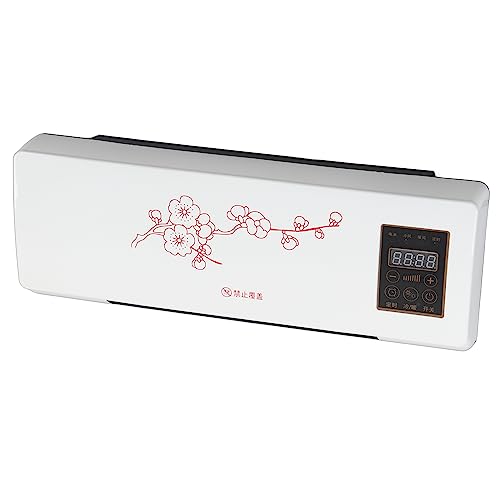 Ventilador de Calentador de 2 Pulgadas, Calentador Espacio Eléctrico AB con Viento y Cálido (EU enchufe 220V)