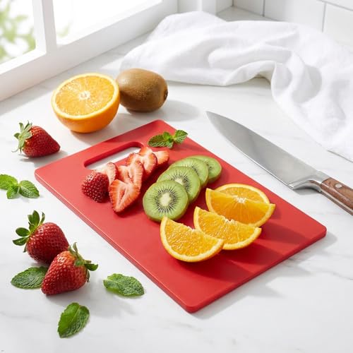 Juego de 4 tablas plásticas rectangulares con mango miniatura 6