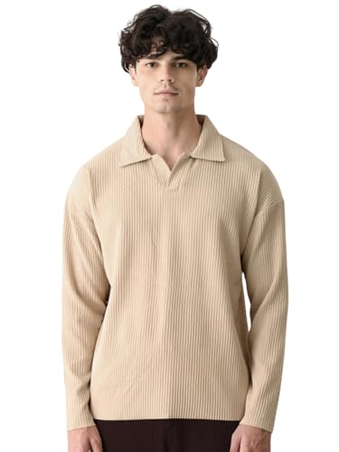Image of Men Polo Collar Neck Full Sleeve's Tshirt