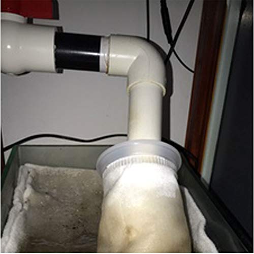 Alegi Aquarium Filter Socks 4 Inch By 14 Inch Long, 200 Micron - 4 Inch Ring Aquarium Felt Filter Bags - 10Pack #TOP4