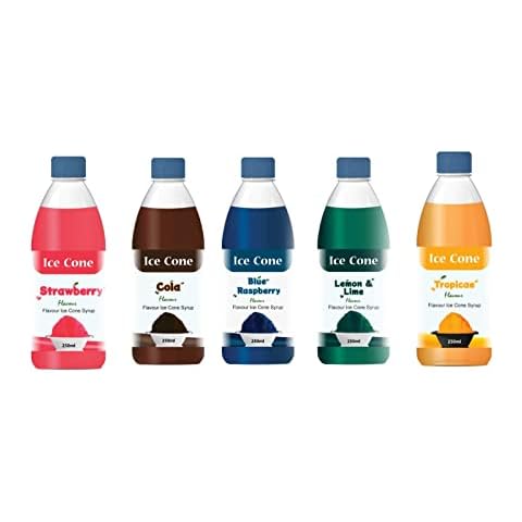 Sirup für Ice Cone, Mixed Popular Flavour Sirups, kann mit All Slush| verwendet werden Slushie Machines Strawberry Cover