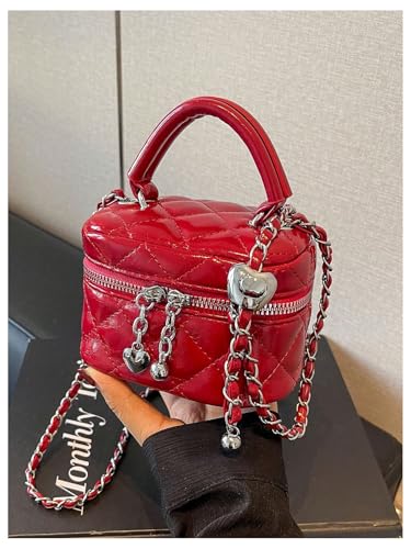 RoseSeek Women's Quilted Bucket Bag