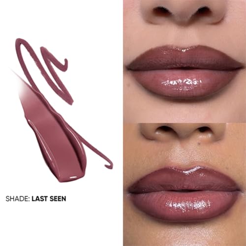 Image of Flossy Cosmetics The Fine Line Plumping Lip-Duo - Last Seen | Lip Liner & Lip Oil for Fuller Looking Lips | Long-Lasting Lip Contour, Hydrating Glossy Finish | Vegan & Cruelty-Free, 4g