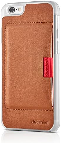 Distil Union - Wally Wallet Case for iPhone 6 - Clear/Brown