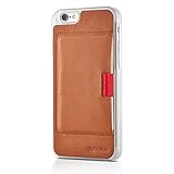 Distil Union - Wally Wallet Case for iPhone 6 - Clear/Brown