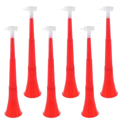 Lot de 6 klaxons de stade pliables VOSAREA de 40,6 cm pour événements sportifs