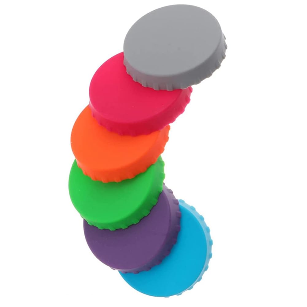 CTRLZS 30PCS Silicone Soda Can Lids Beer CokeCan Covers Spill-Proof Can Tops for Soda Beverage Can Saver