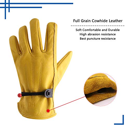 Mejores review On-line Guantes de trabajo cuero reforzado los diez mejores. 23 Imagen adicional