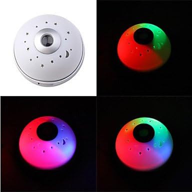 ZCLColor Changing Star Projector LED Light Alarm Clock (3xAAA)