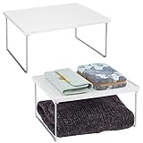 baldas para armario ikea DISEÑO EXTENSIBLE: Estos estantes adicionales pueden apilarse o colocarse uno junto a otro. Así, se crea espacio para muchas camisas, zapatos, bufandas, sombreros y otras prendas de vestir.