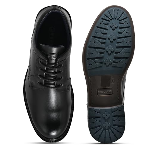 Image of Woodland Men's Leather Uniform Dress Shoe