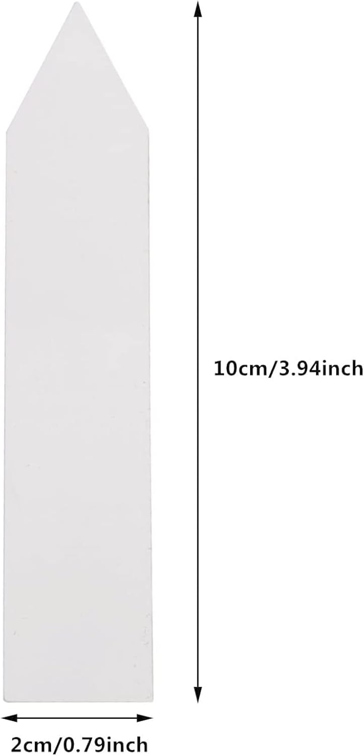 YaeCCC 1000 Pcs 4 Inches Plant Labels Plastic Plant Tags Nursery Garden Labels Pot Marker Garden Stake Tags for Fruit Trees, Flowers, Shrubs, etc - Image 7