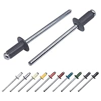 SKIR'CO Rivetti Ciechi In Alluminio - 300 Pezzi 4,0x14 Mm Grigio Antracite - Foto 10