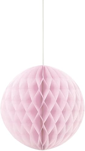 Miniatura 5 de Unique Decoración del partido de las industrias 8" bola verde neón del panal del papel de seda