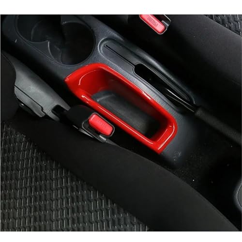 Autocollant pour de voiture finition premium rouge pour console frein à main Suzuki