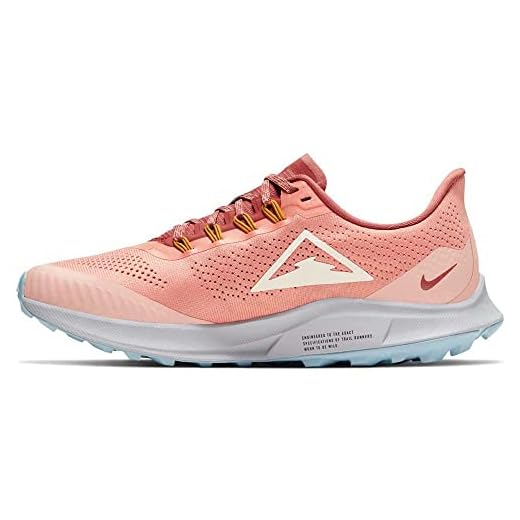 Nike Air Zoom Pegasus 36 Trail Mujeres Running Trainers AR5676 Sneakers Zapatos (UK 3.5 US 6 EU 36.5, Pink Quartz Pale Ivory 601)