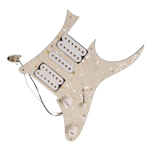 Micro pickguard HSH pré-installé avec micros Alnico 5 pour guitare électrique