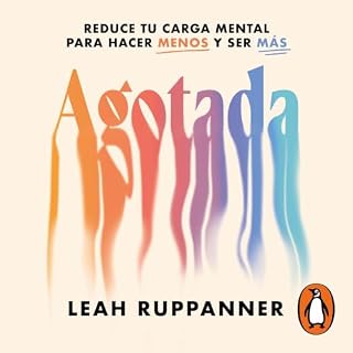 Agotada Audiolibro Por Leah Ruppanner arte de portada