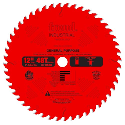 Lit Freud LU72R012 ATB Circular Saw Blade, 12" x 48" x 1"