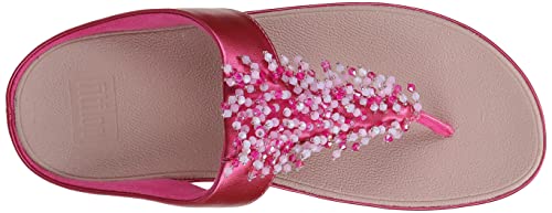 Image of FitFlop Lulu Multi-Tonal Glitter Toe-Post Sandals