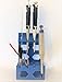 Universal Pipette Rack, Lab Pipettor Stand, 4 Positions