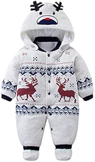 Baby Clothes Boys Girls Hooded Romper Cotton Thicken Jumpsuit Outwear Cute Outfits Vine 3 Months