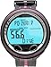 Cressi Giotto Scuba Diving Wrist Computer, Black/Pink