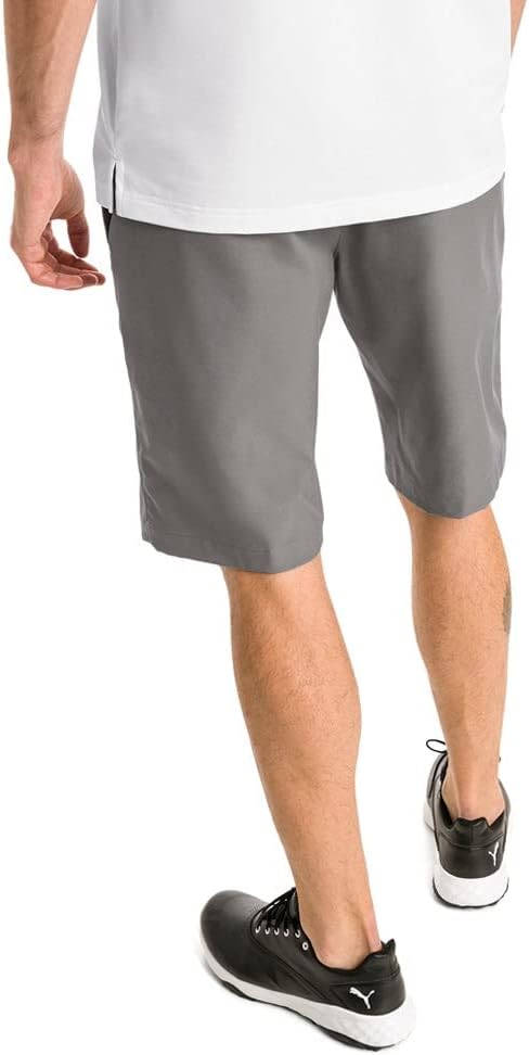 PUMA Mens Dealer 10 Inch Golf Shorts Casual Bottoms Casual Breathable - Blue - Image 2