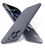 Bastmei Cover per Motorola moto edge 70, Ultraleggero Ultrasottile Antiscivolo Antigraffio Protezione Della Telecamera, PC Rigido Smerigliato Cover per edge 70 (Grigio)