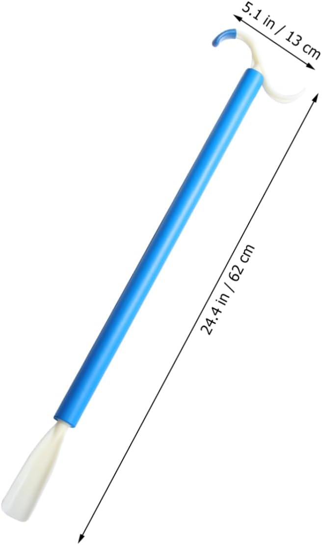 Didiseaon 1pc Maternity Senior Injury Recovery Patient Dressing Tool Auxiliary Rod Easy to Wear