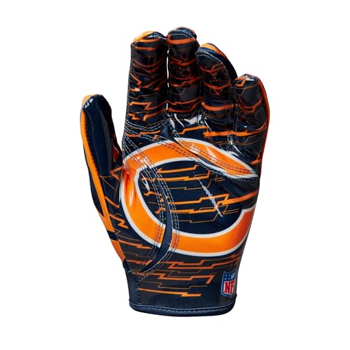 Image of Wilson NFL Stretch Fit Football Gloves - Youth and Adult Sizes