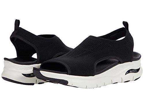 Skechers Arch Fit City Catch, las sandalias negras ideales para caminar todo el día