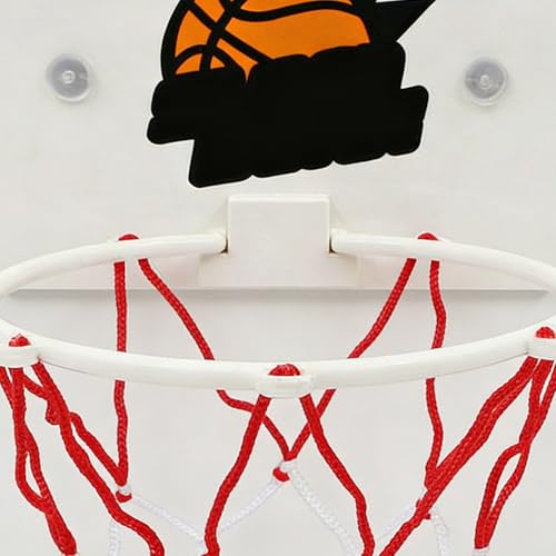 Canasta de baloncesto para puerta con minibolas de juego para casa 7
