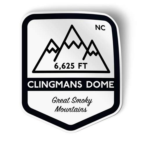 Squiddy Clingmans Dome - Vinyl Sticker - Large Size (11