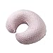 Baby Nursing Pillow and Body Positioner with Premium Slipcover for Breastfeeding for Baby Boys and Girls, Feeding Pillow with Breathable Comfortable Pillowcase (Sepia Rose)