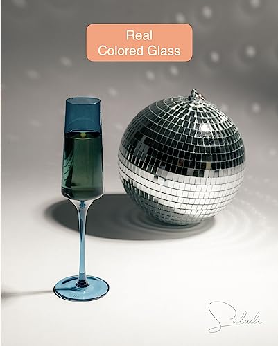 Saludi-Colored-Champagne-Flutes-As-Seen-on-Bachelor-in-Paradise-7oz-Set-of-6-Stemmed-Multi-Color-Champagne-Glass-Great-for-All-Occasions-and-Gifts-Luxury-Durable-Hand-Blown