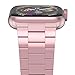 iiteeology Compatible with Apple Watch Band 38mm 40mm, Upgraded Version Solid Stainless Steel Band Business Replacement iWatch Band Strap for Apple Watch Series 5/4/3/2/1 Rose Gold Women
