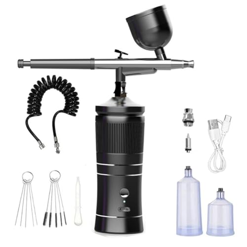 Compresseur aérographe rechargeable sans fil automatique peinture modèles ongles maquillage