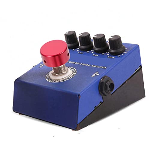 Vaguelly 5 Conjuntos De Efeitos De Mm De Guitarra De Superfície Vermelha E Parafusos De Fixação Mais