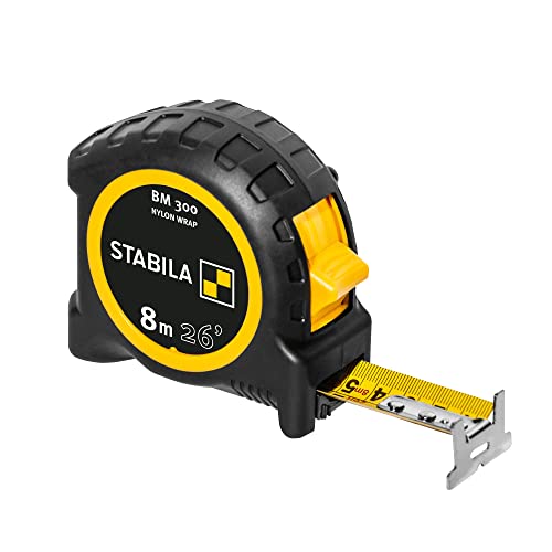 Cinta Métrica Stabila BM 300 8 m Negro/Amarillo miniatura 1