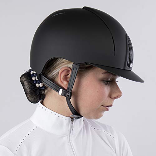 Casco de equitación KEP Italia Smart cromado negro L 6