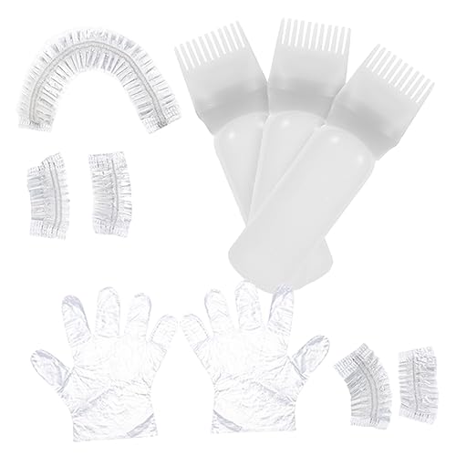 minkissy Hair Dye Kit for Home and Salon Use Includes Hair Oil Bottle Coloring Tools and Gloves for Temporary Dye