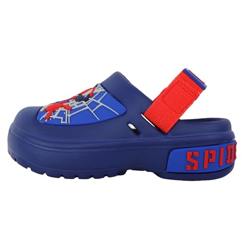 Image of Marvel Spiderman Clogs for Kids, Waterproof Slip On Toddler Clogs