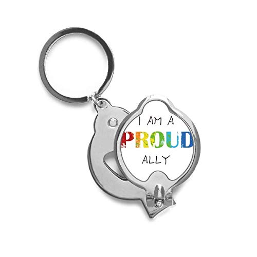Coupe-ongles LGBT arc-en-ciel pour un soin des mains quotidien et fier