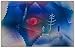 Wall Art 40x60cm Frameless Paul Klee "Paesaggio-Original Blue" Incisione Pittura Stampa Poster Immagine Decorazione Della Parete Della Casa