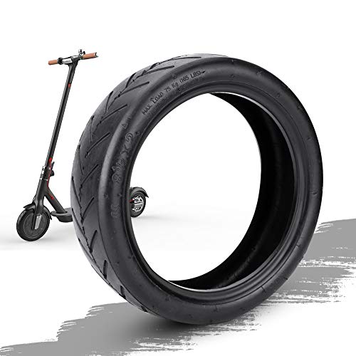 Kuuleyn Roda de pneu de borracha, pneu sólido de scooter elétrico, rodas de substituição de pneu de